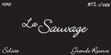 2010 La Sauvage Syrah Magnum 1