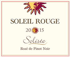 2015 Soleil Rouge Rosé de Pinot Noir 1