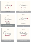 Sonatera MonoClone Pinot Noir 6-Year Vertical